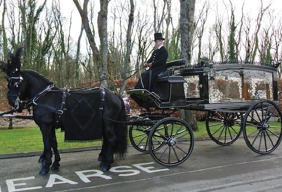 Horse Drawn Carriage for Funerals in Cornwall
